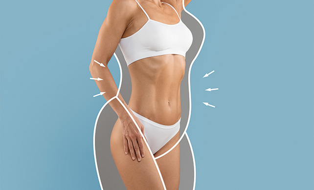 Жировые зоны, не реагирующие на диету, и как липолиз помогает уменьшить их объем